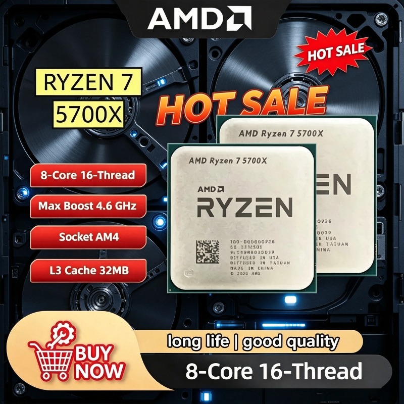 Amd Cpu Ryzen 7 - معالج AMD Ryzen 7 5700X غير