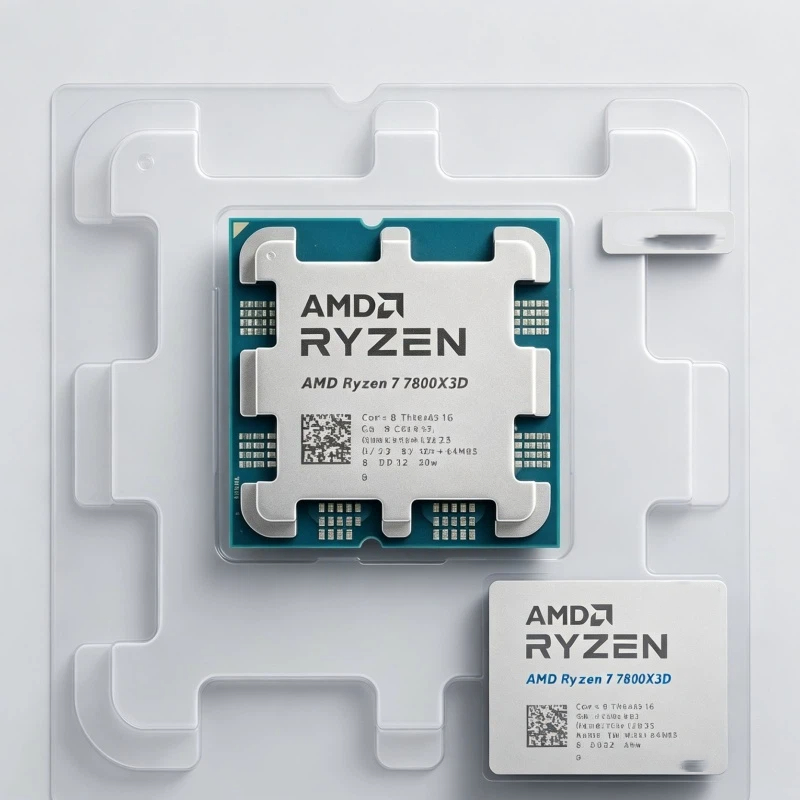 Amd Cpu Ryzen 7 - معالج AMD Ryzen 7 7800X3D بدون