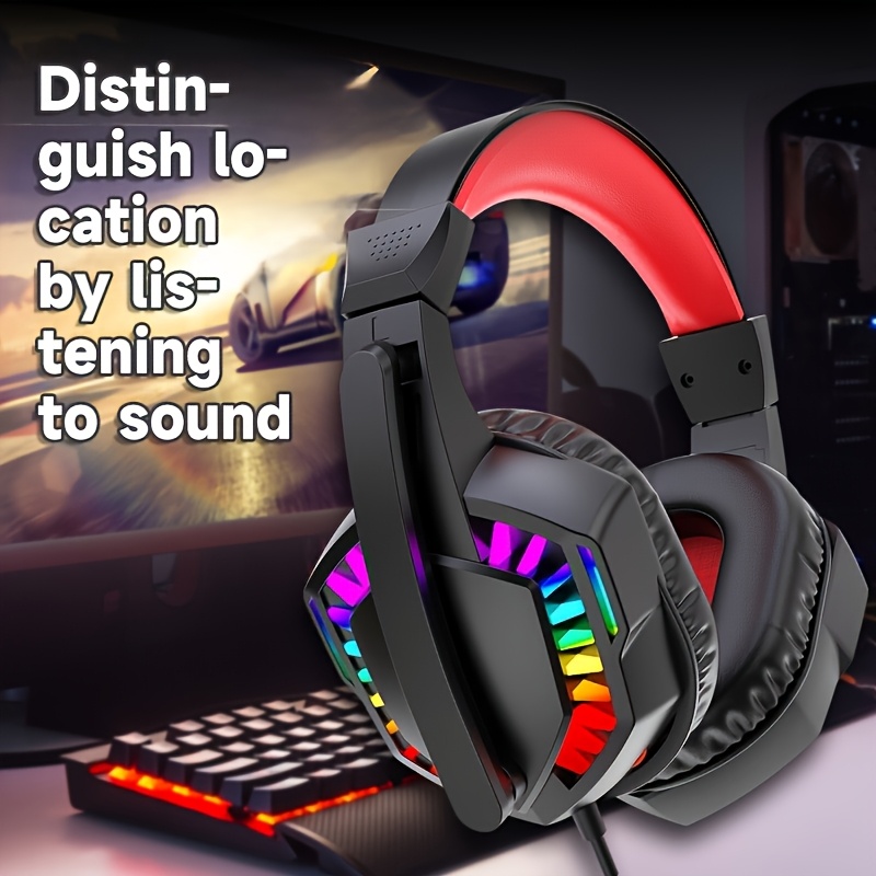 Gaming Headset 7.1 - A66، سماعات رأس سلكية، سماعات ألعاب،