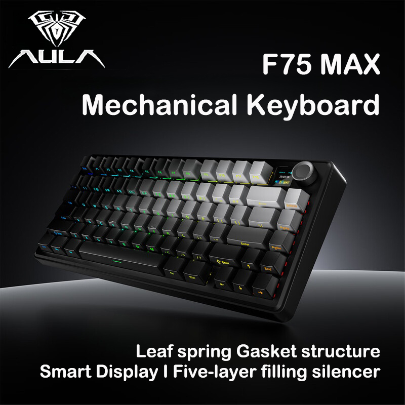 Esports Gaming Uk - لوحة مفاتيح ميكانيكية AULA F75 MAX