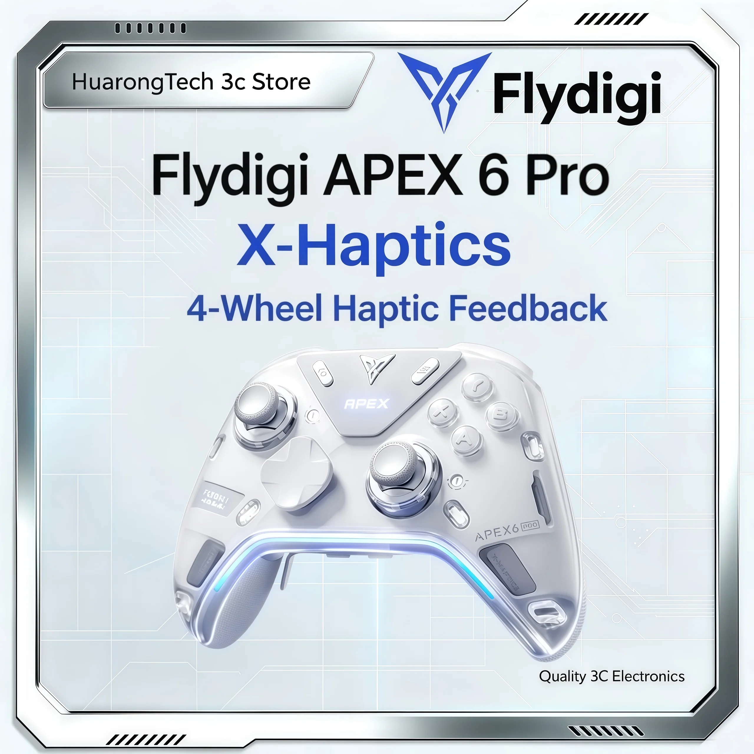 Zero Esports Gaming Gear - وحدة تحكم ألعاب Flydigi Apex 6Pro