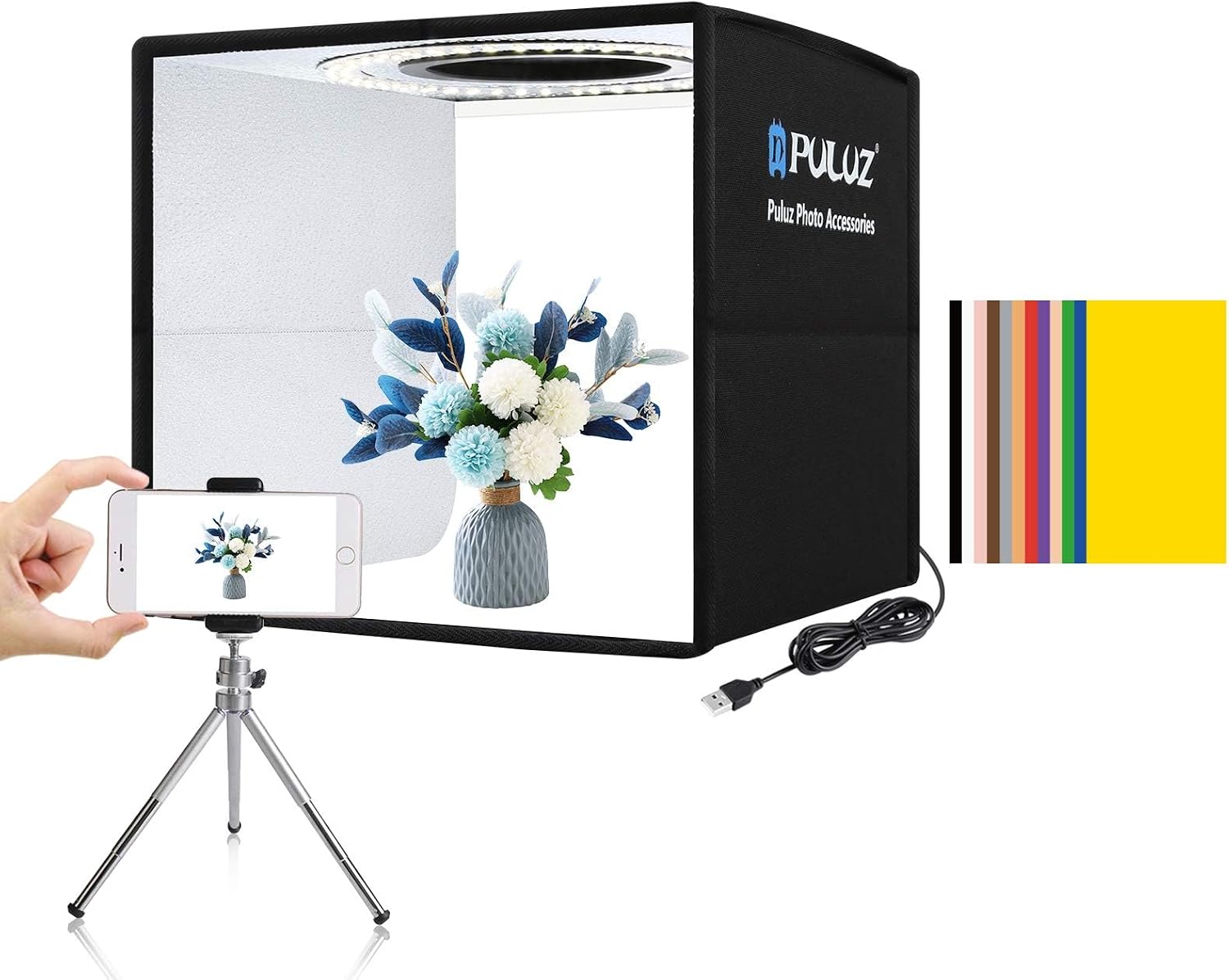 ضوء فيديو LED RGB مع تحكم عبر  - مراجعة Led Light Panel Stream وسعره