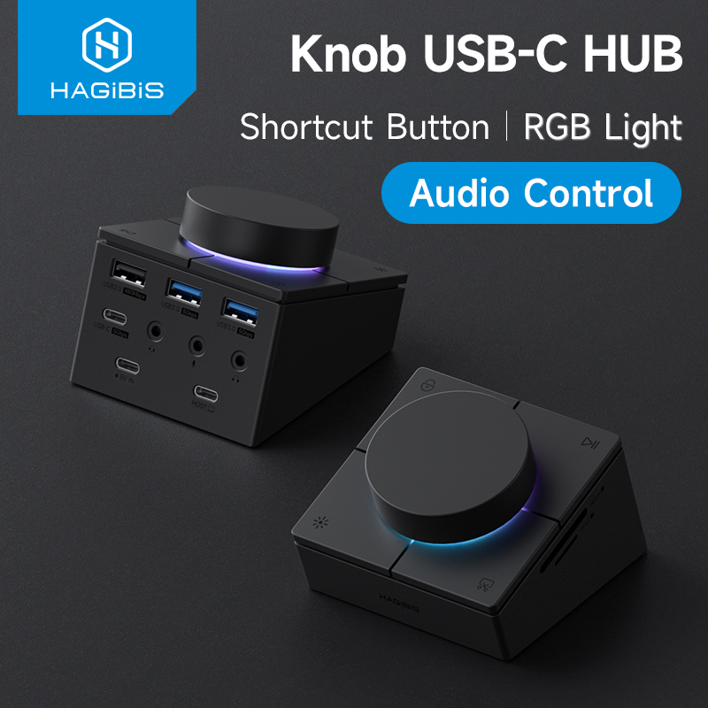 Hagibis مقبض USB C Hub مع أزرا - مراجعة Esports Gaming Splitter وسعره