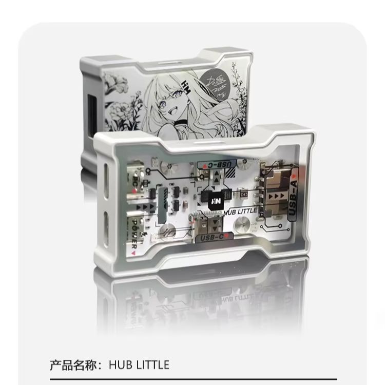 HMLAB Hub-little Gaming USB HU - مراجعة Esports Gaming Splitter وسعره