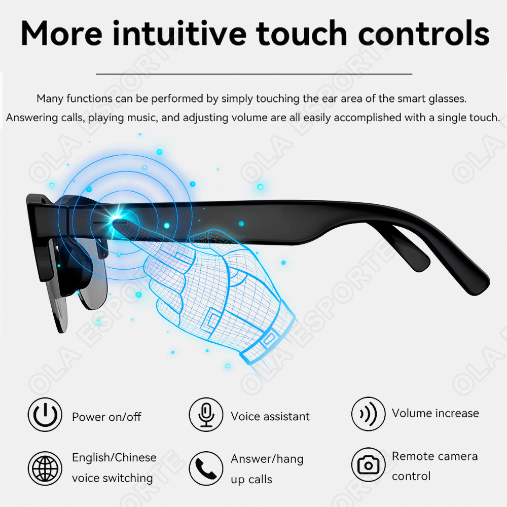 نظارات ذكية جديدة V5.3 مع ميزة - مراجعة Esports Gaming Earphones وسعره