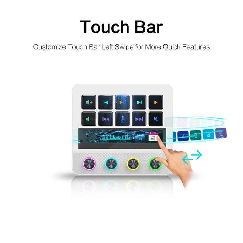 وحدة تحكم Mirabox N4 Pro 1 Str - مراجعة Elgato Stream Deck وسعره