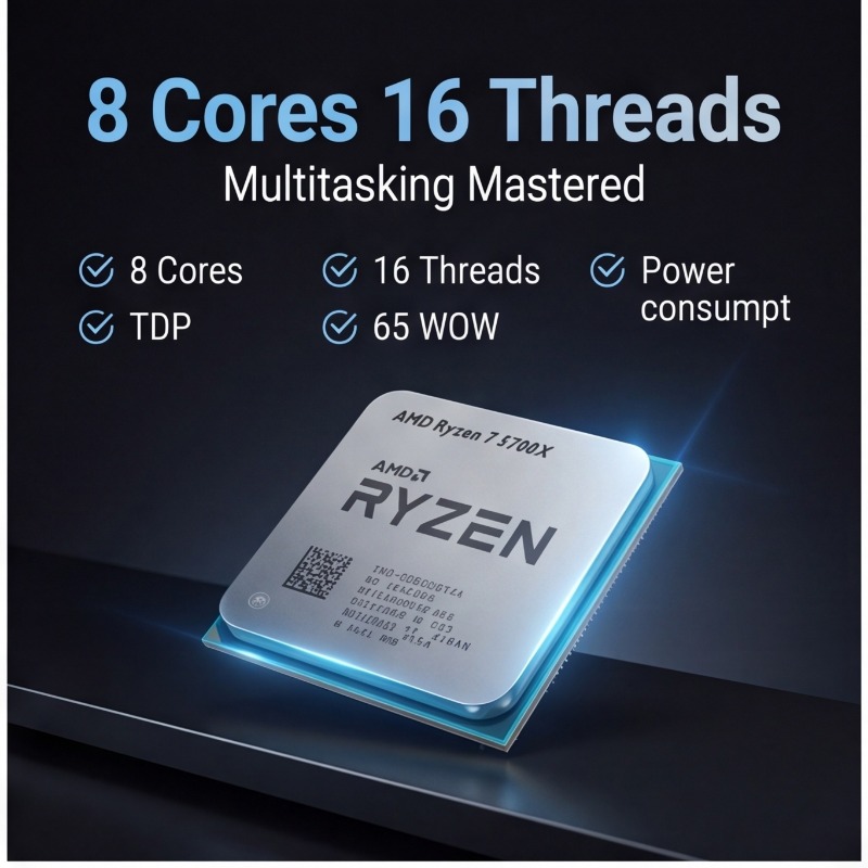 معالج AMD Ryzen 7 5700X للألعا - مراجعة Amd Cpu Ryzen 7 وسعره