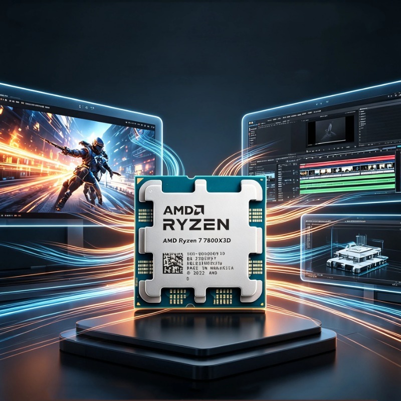 معالج AMD Ryzen 7 7800X3D بدون - مراجعة Amd Cpu Ryzen 7 وسعره