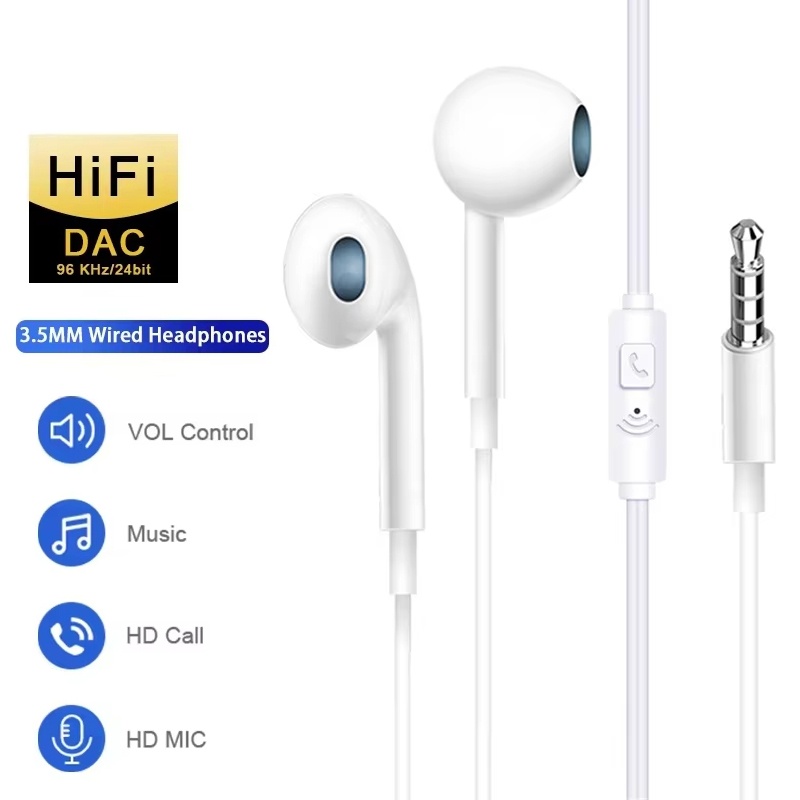 سماعات أذن عالمية بمقبس 3.5 مل - مراجعة Esports Gaming Earphones وسعره