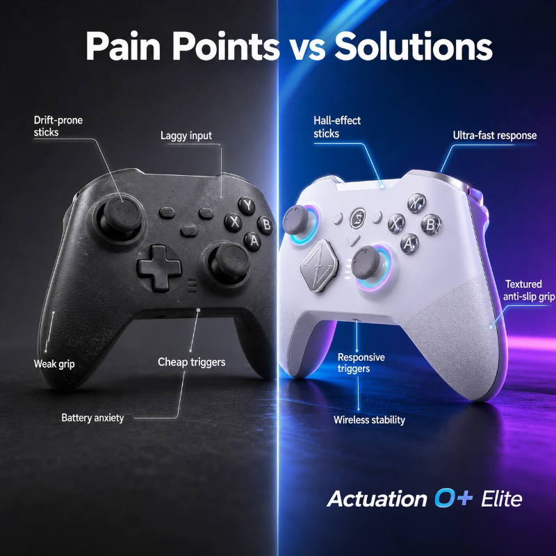 وحدة تحكم لاسلكية بتقنية البلو - مراجعة Esports Gaming Platform وسعره