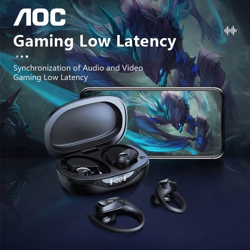 سماعات رأس رياضية لاسلكية من C - مراجعة Esports Gaming Earphones وسعره