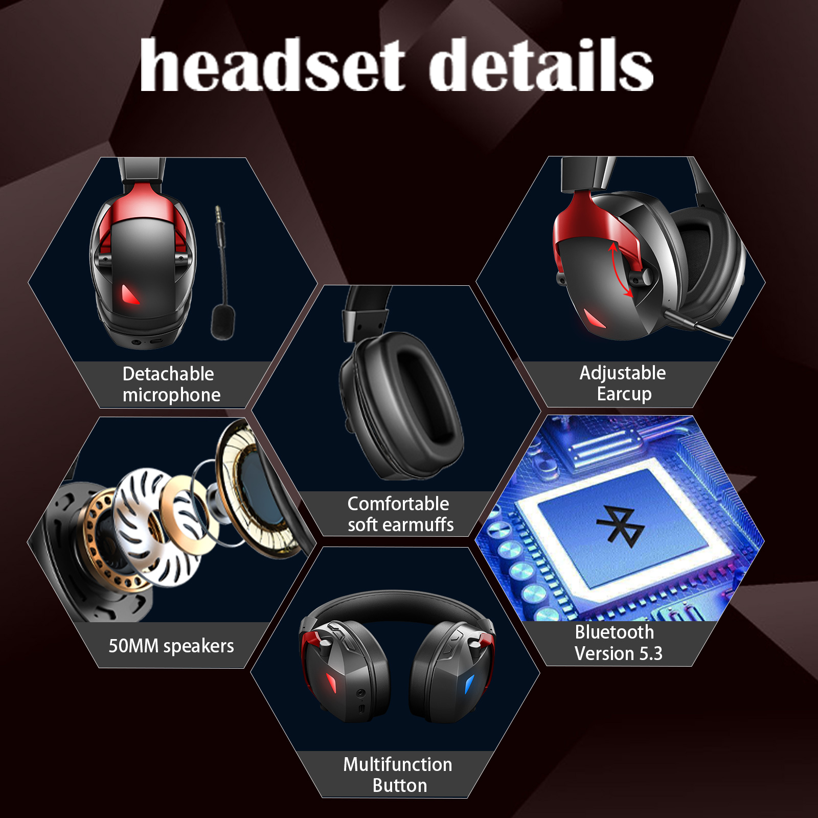 سماعة ألعاب لاسلكية مع ميكروفو - مراجعة Gaming Headset 7.1 وسعره