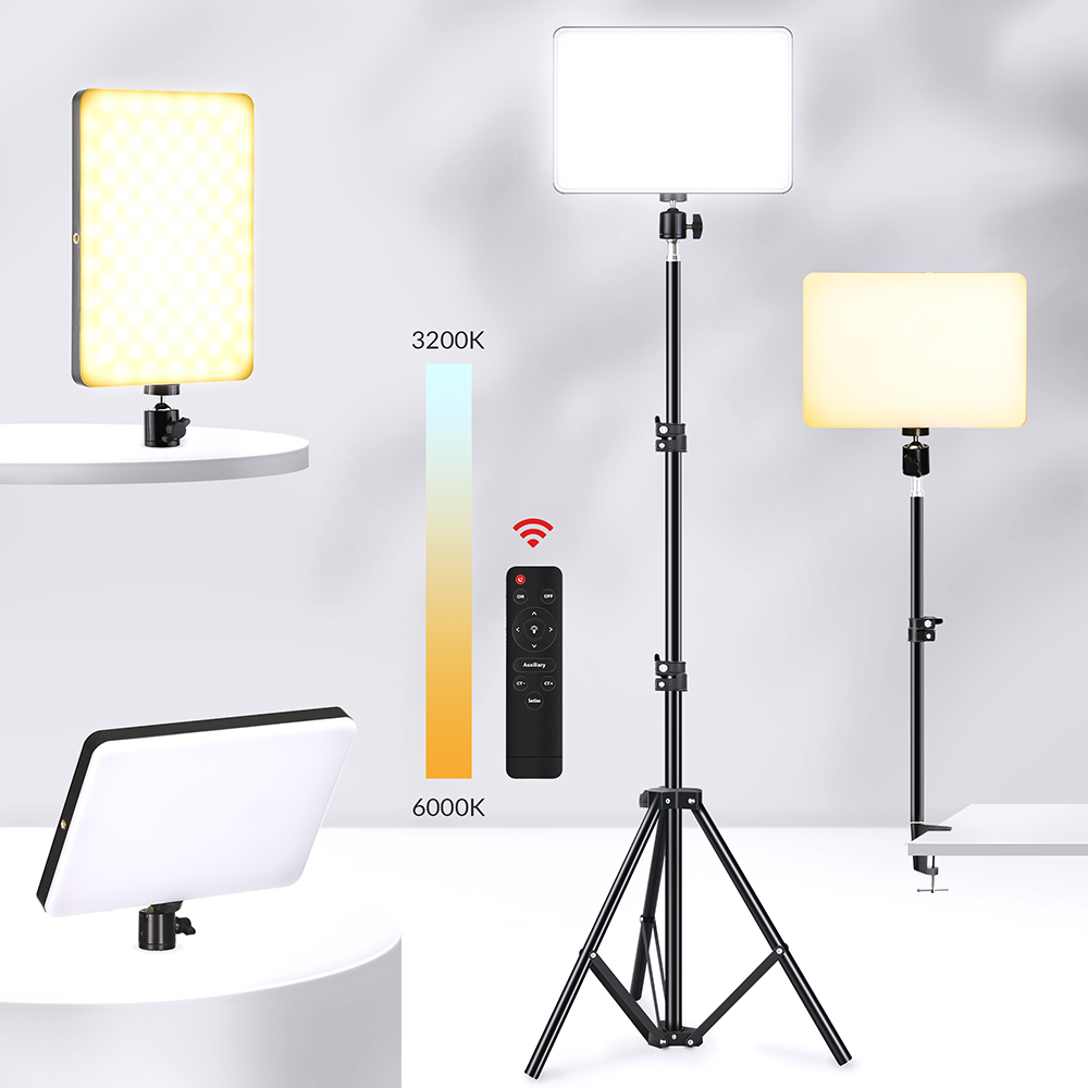 عكس الضوء LED الفيديو الضوئي ل - مراجعة Led Light Panel Stream وسعره