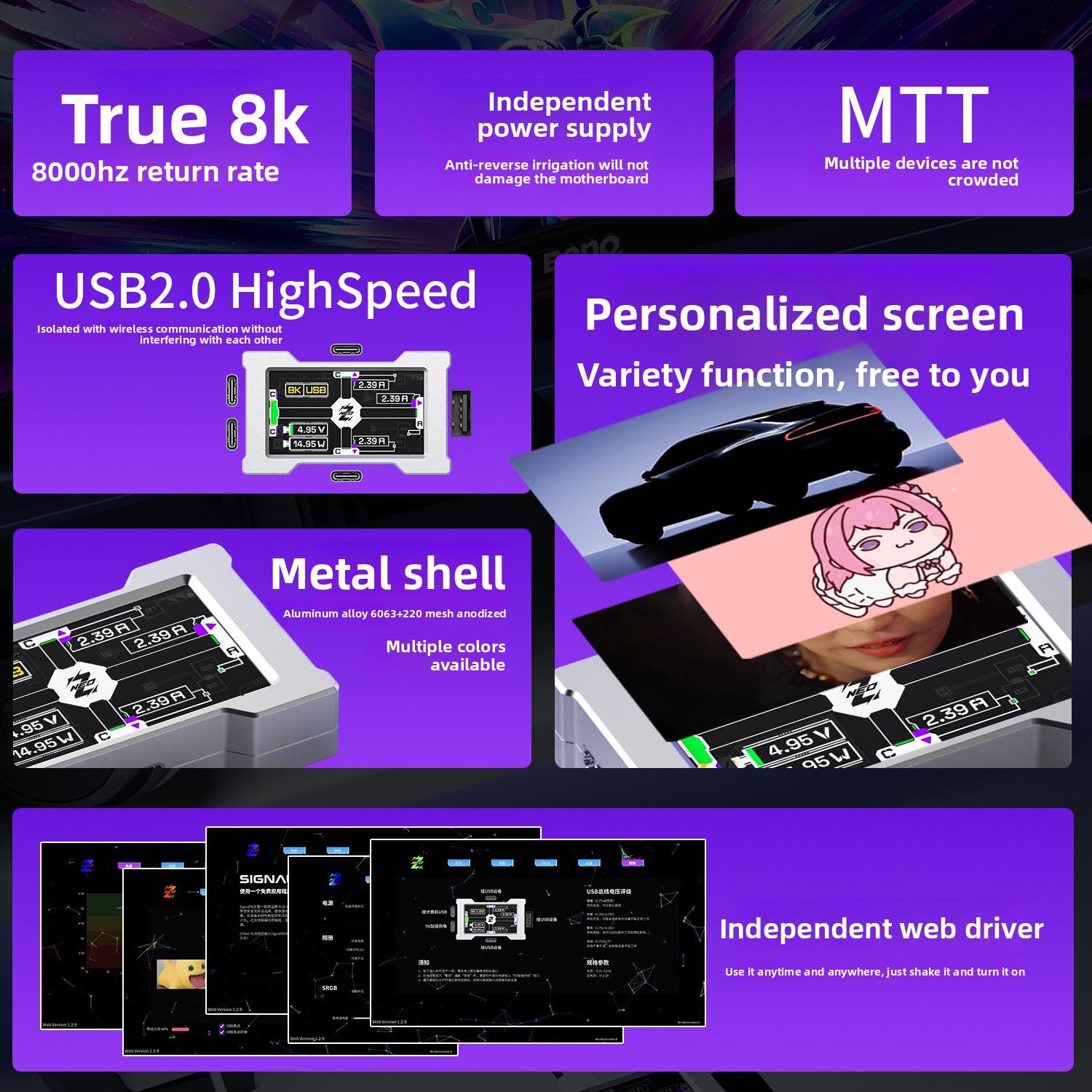 موزع USB للألعاب HMLAB ZNEO -  - مراجعة Esports Gaming Splitter وسعره