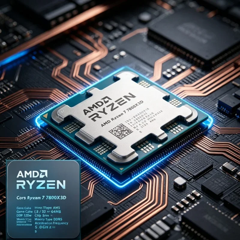 معالج AMD Ryzen 7 7800X3D للأل - مراجعة Amd Cpu Ryzen 7 وسعره