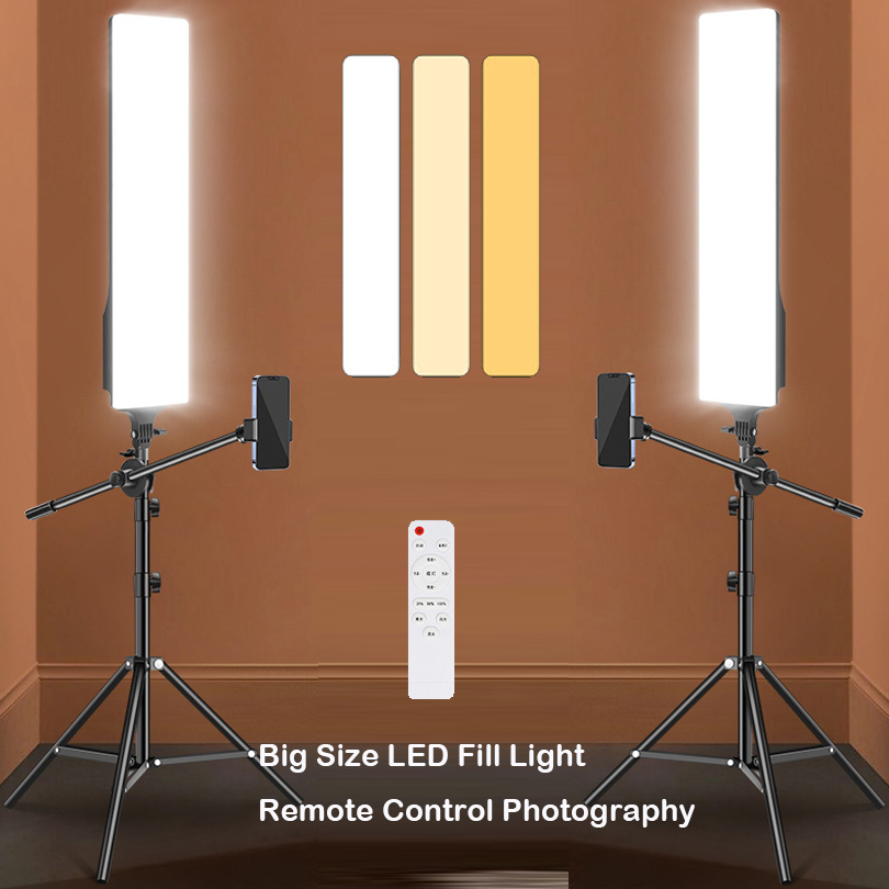 مصباح إضاءة فيديو LED بطول 58  - مراجعة Led Light Panel Stream وسعره