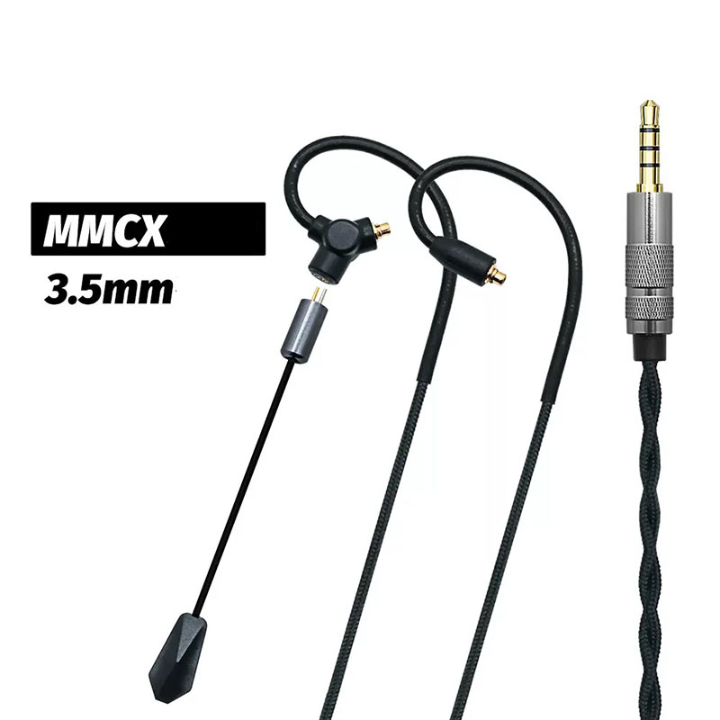 كابل سماعة ألعاب 0.78 QDC MMCX - مراجعة Esports Gaming Earphones وسعره