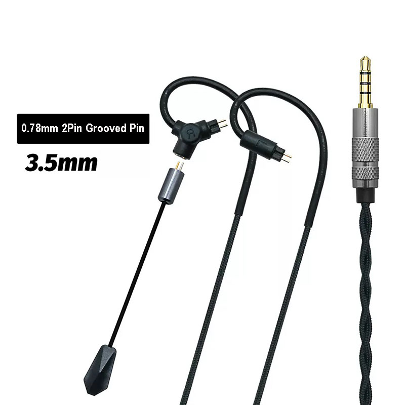 كابل سماعة ألعاب 0.78 QDC MMCX - مراجعة Esports Gaming Earphones وسعره